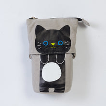 Load image into Gallery viewer, Creative Cute Cat Pencil Case Zipper Kawaii Cartoon Pencils Box Pen Bag Boys Girls School Student Stationery Gift Supplies
