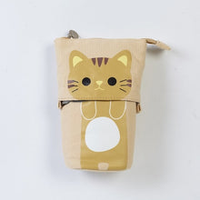 Load image into Gallery viewer, Creative Cute Cat Pencil Case Zipper Kawaii Cartoon Pencils Box Pen Bag Boys Girls School Student Stationery Gift Supplies