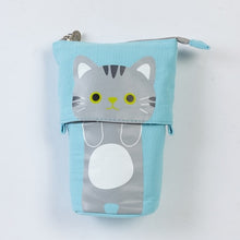 Load image into Gallery viewer, Creative Cute Cat Pencil Case Zipper Kawaii Cartoon Pencils Box Pen Bag Boys Girls School Student Stationery Gift Supplies