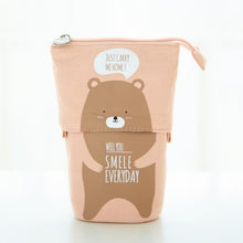 Load image into Gallery viewer, Creative Cute Cat Pencil Case Zipper Kawaii Cartoon Pencils Box Pen Bag Boys Girls School Student Stationery Gift Supplies